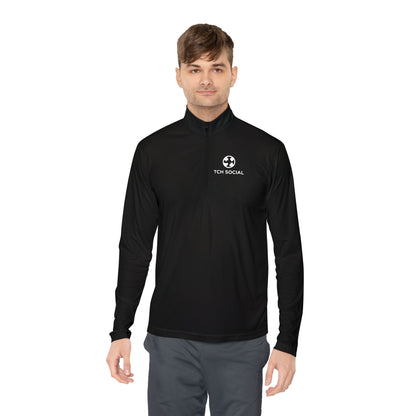 TCH Social Unisex Quarter-Zip Pullover