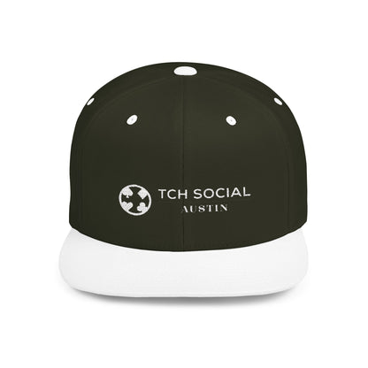 TCH Social Austin Flat Bill Snapback