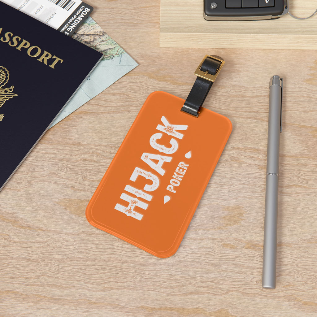 Hijack Poker Luggage Tag