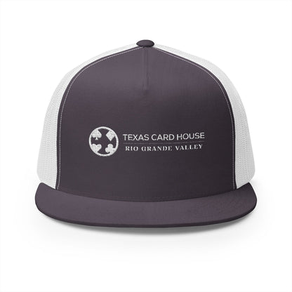 Texas Card House Rio Grande Valley 5 Panel Trucker Cap (Embroidery)