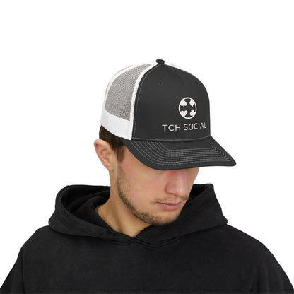 TCH Social Snapback Trucker Cap