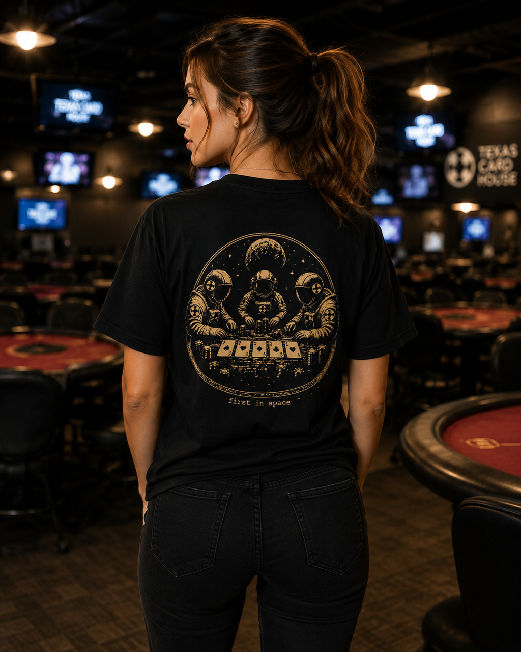 First in Space - Texas Card House