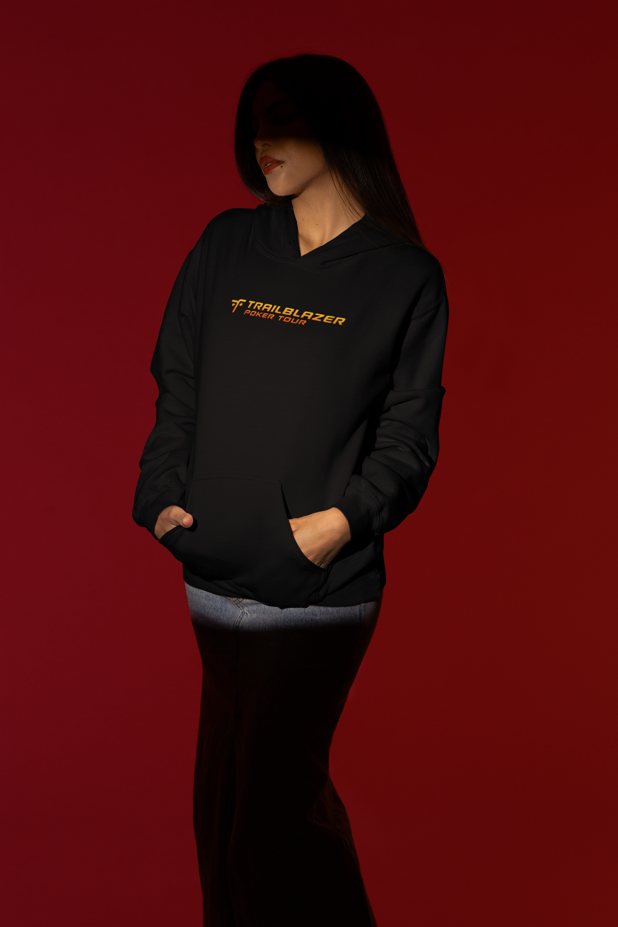 Trailblazer Poker Tour - Splashed Hoodie