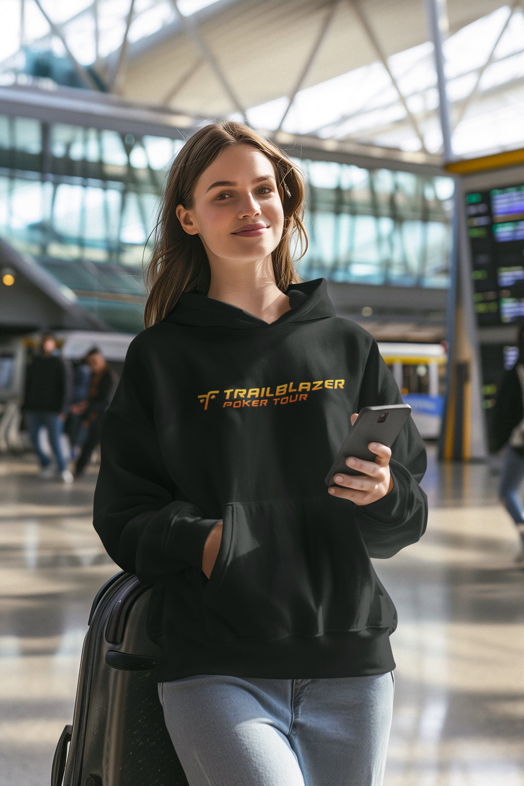 Trailblazer Poker Tour - Splashed Hoodie