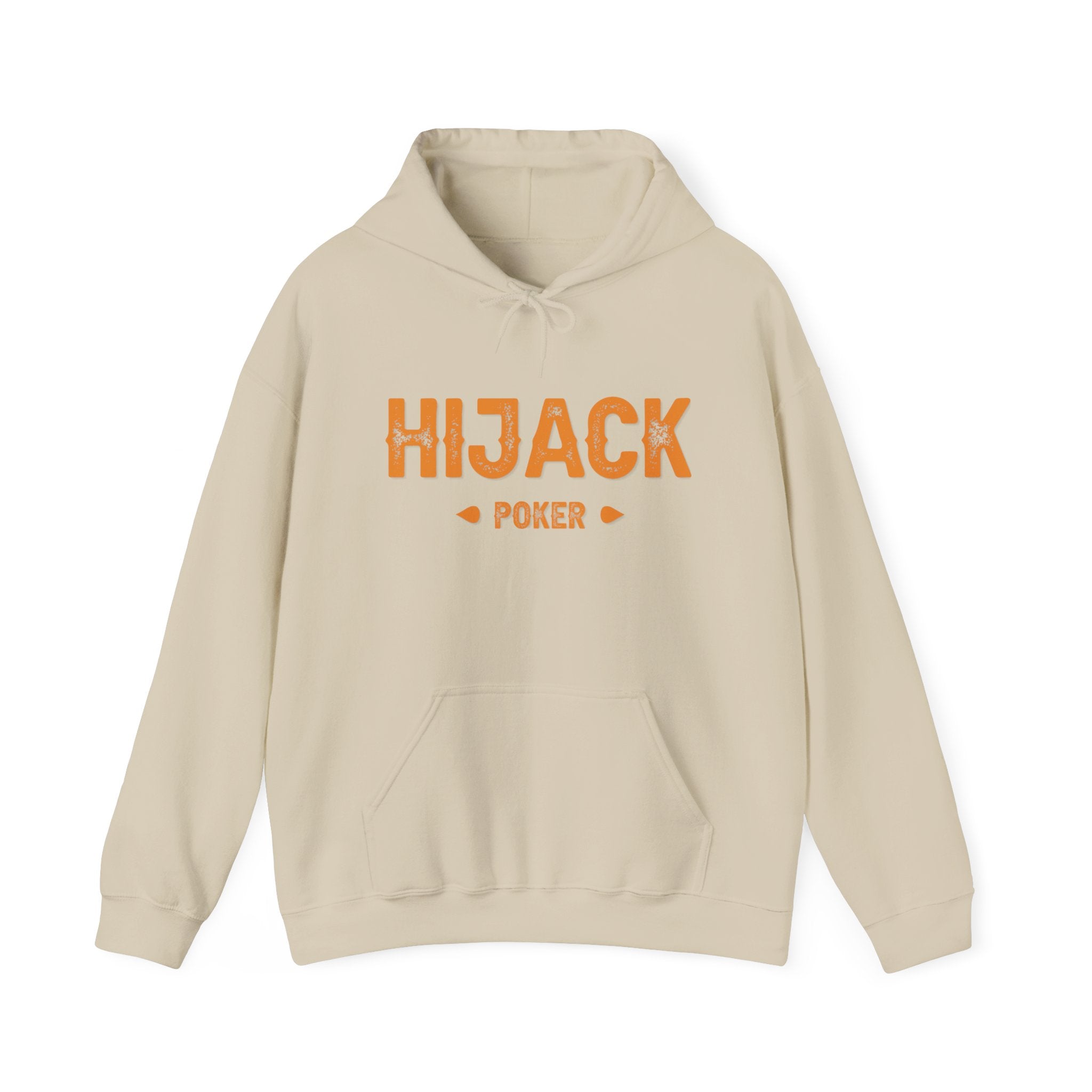 Hijack Orange Logo Unisex Heavy Blend™ Hooded Sweatshirt
