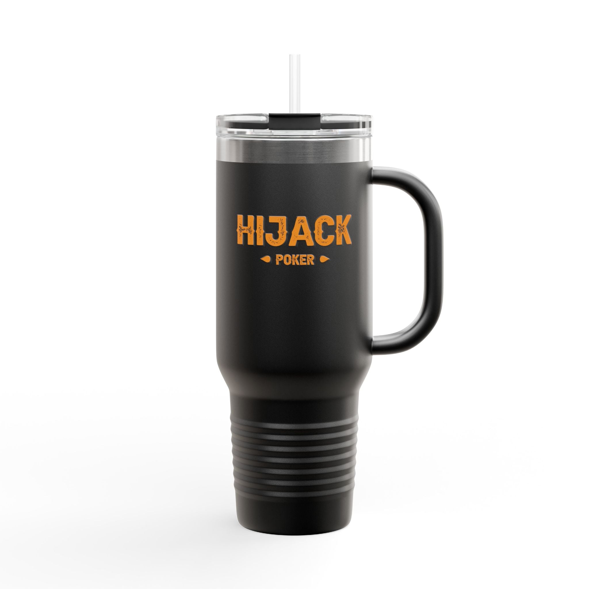 Hijack Poker Insulated Travel Mug, 40oz