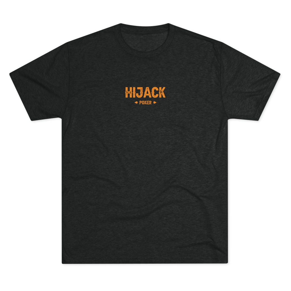 HIJACK Poker - Tri-Blend Crew Tee