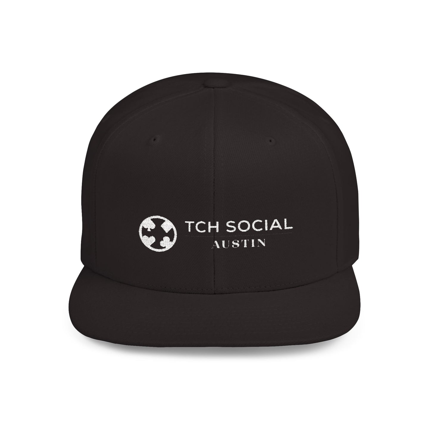 TCH Social Austin Flat Bill Snapback