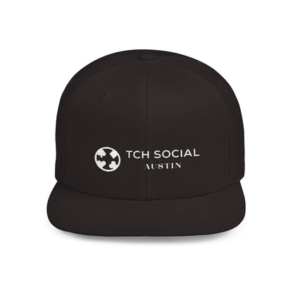 TCH Social Austin Flat Bill Snapback