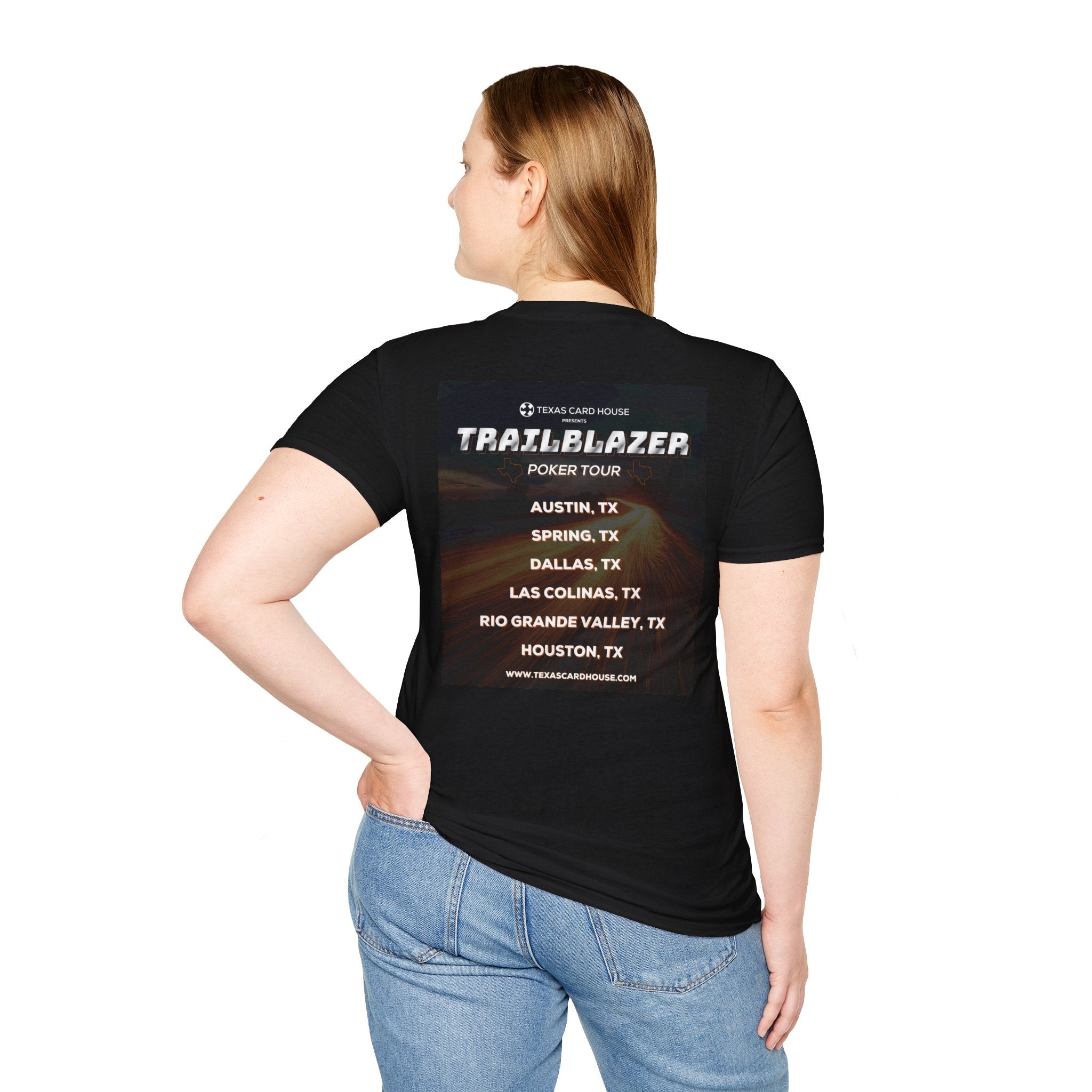 Trailblazer Poker Tour Unisex Softstyle T-Shirt