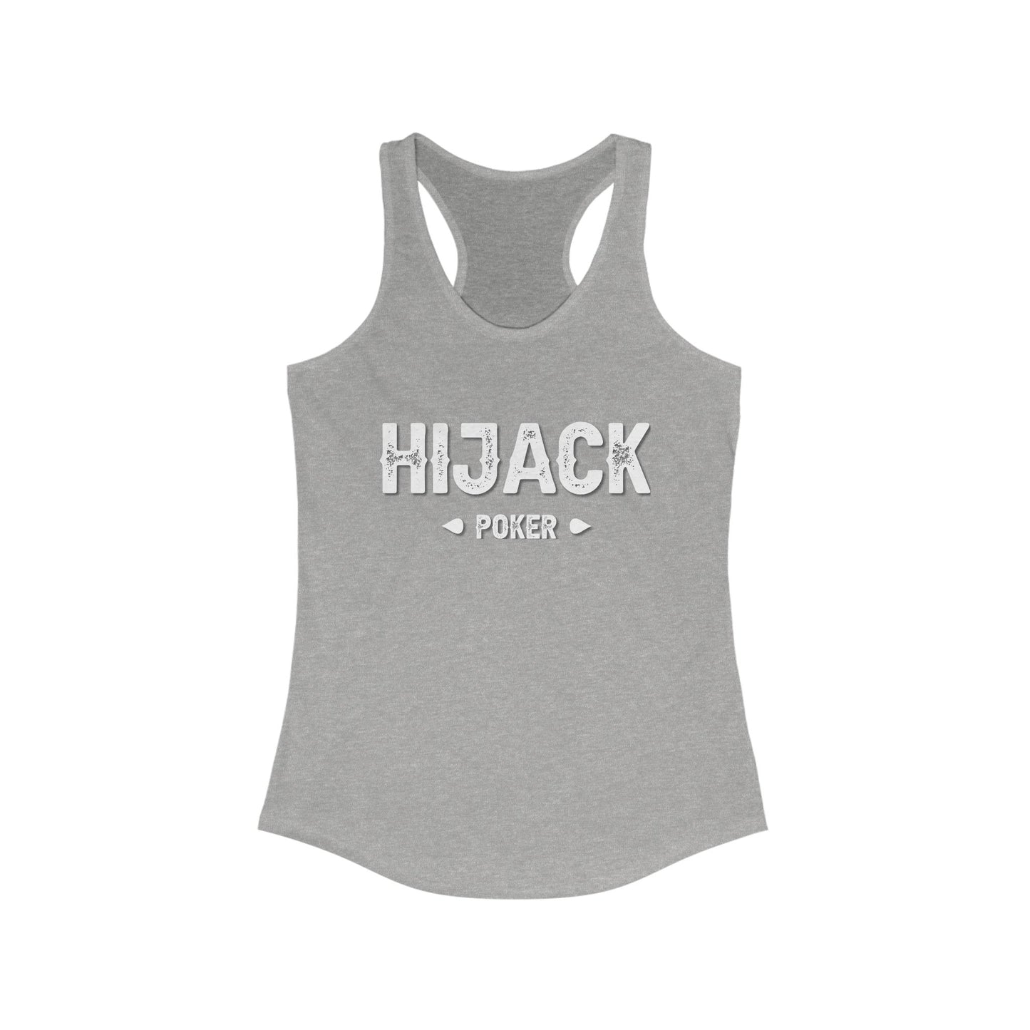 Hijack Poker Women's Ideal Racerback Tank