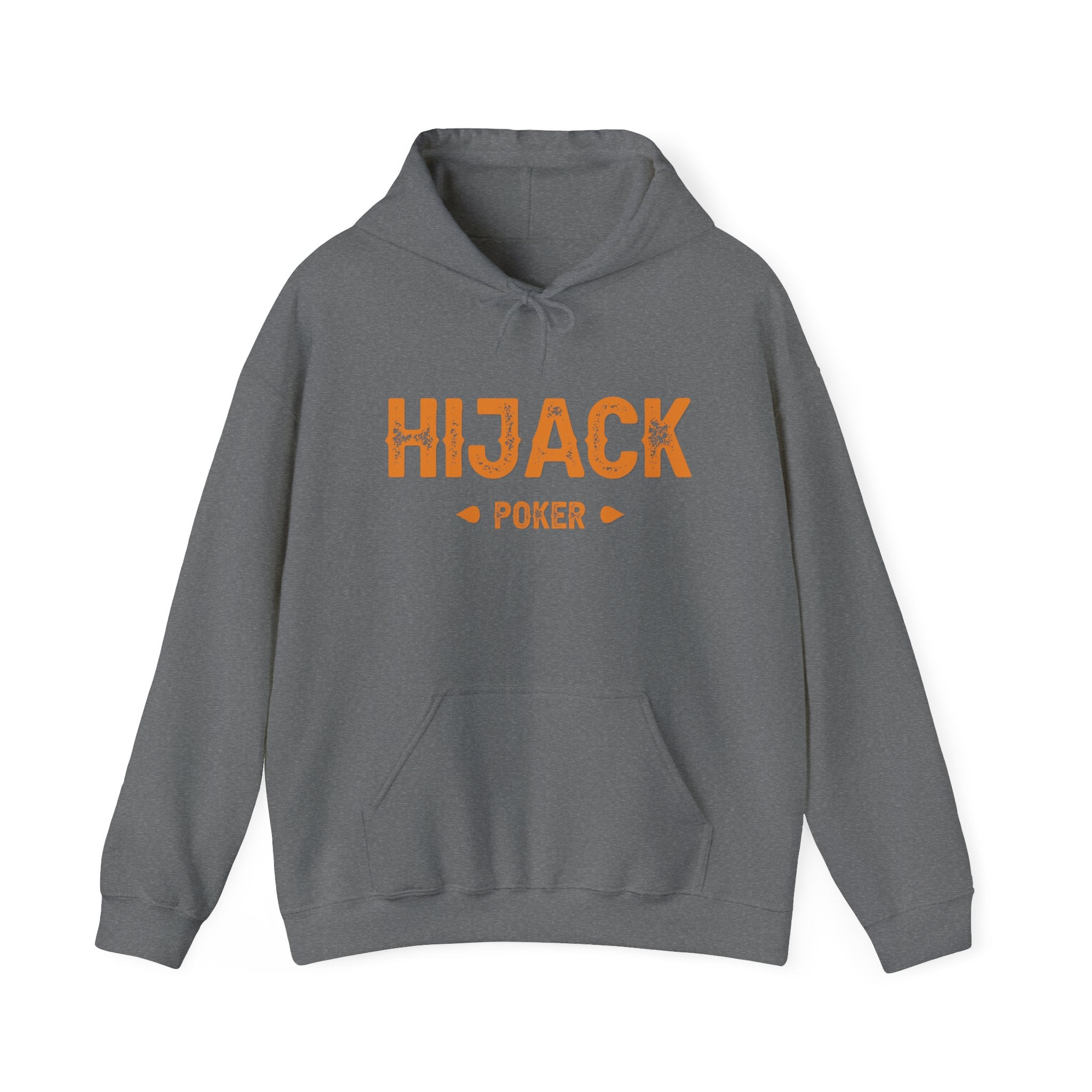 Hijack Orange Logo Unisex Heavy Blend™ Hooded Sweatshirt