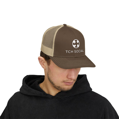 TCH Social Snapback Trucker Cap