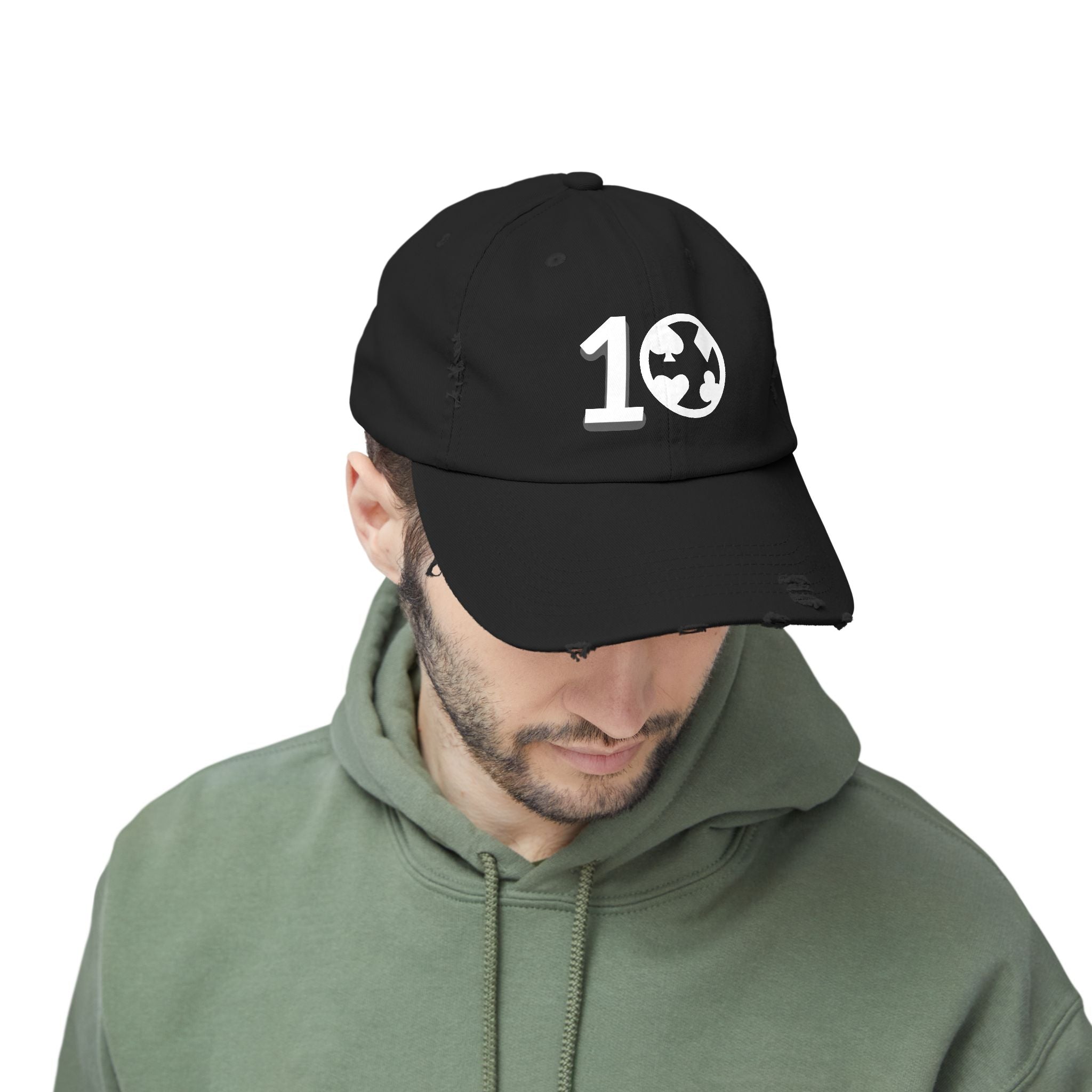 TCH 10 Anniversary Unisex Distressed Cap