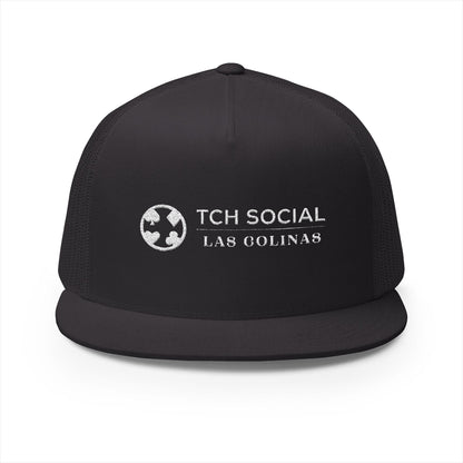 TCH Social Las Colinas 5 Panel Trucker Cap (Embroidery)