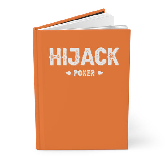 Hijack Poker Hardcover Journal Matte