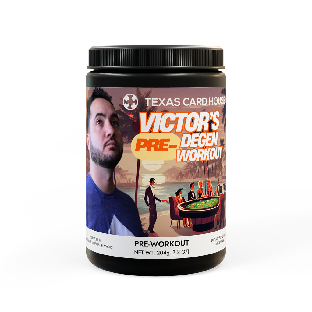 Victor's Pre-Degen Pre-Workout Supplement, Fruit Punch (204g, 7.1oz)