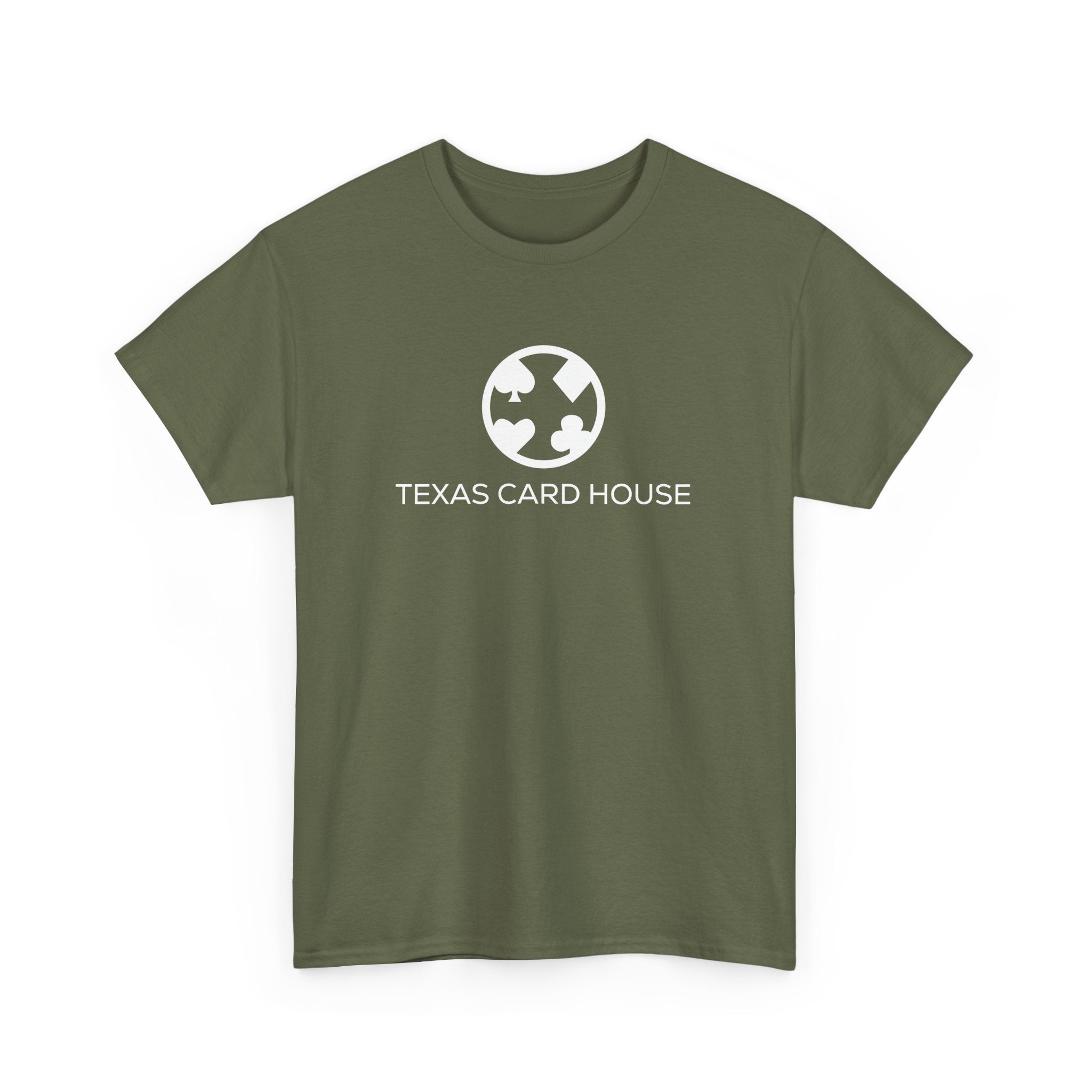 Texas Card House Unisex Heavy Cotton Tee