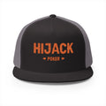 HIjack Poker 5 Panel Trucker Cap (Embroidery)