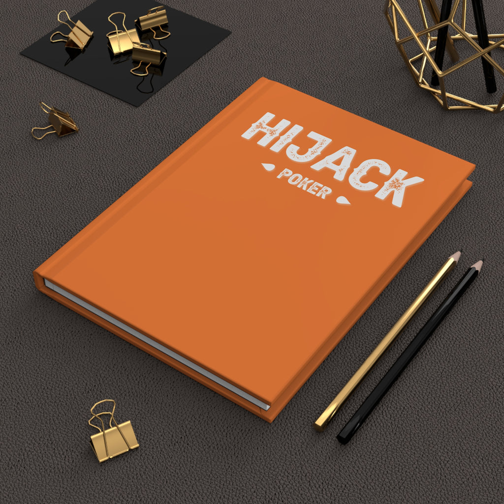 Hijack Poker Hardcover Journal Matte
