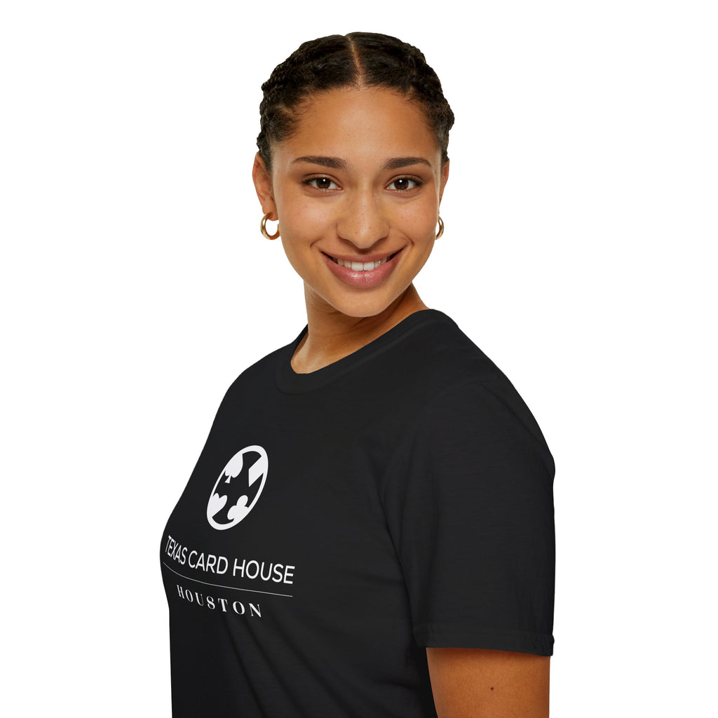 Texas Card House Houston Unisex Softstyle T-Shirt
