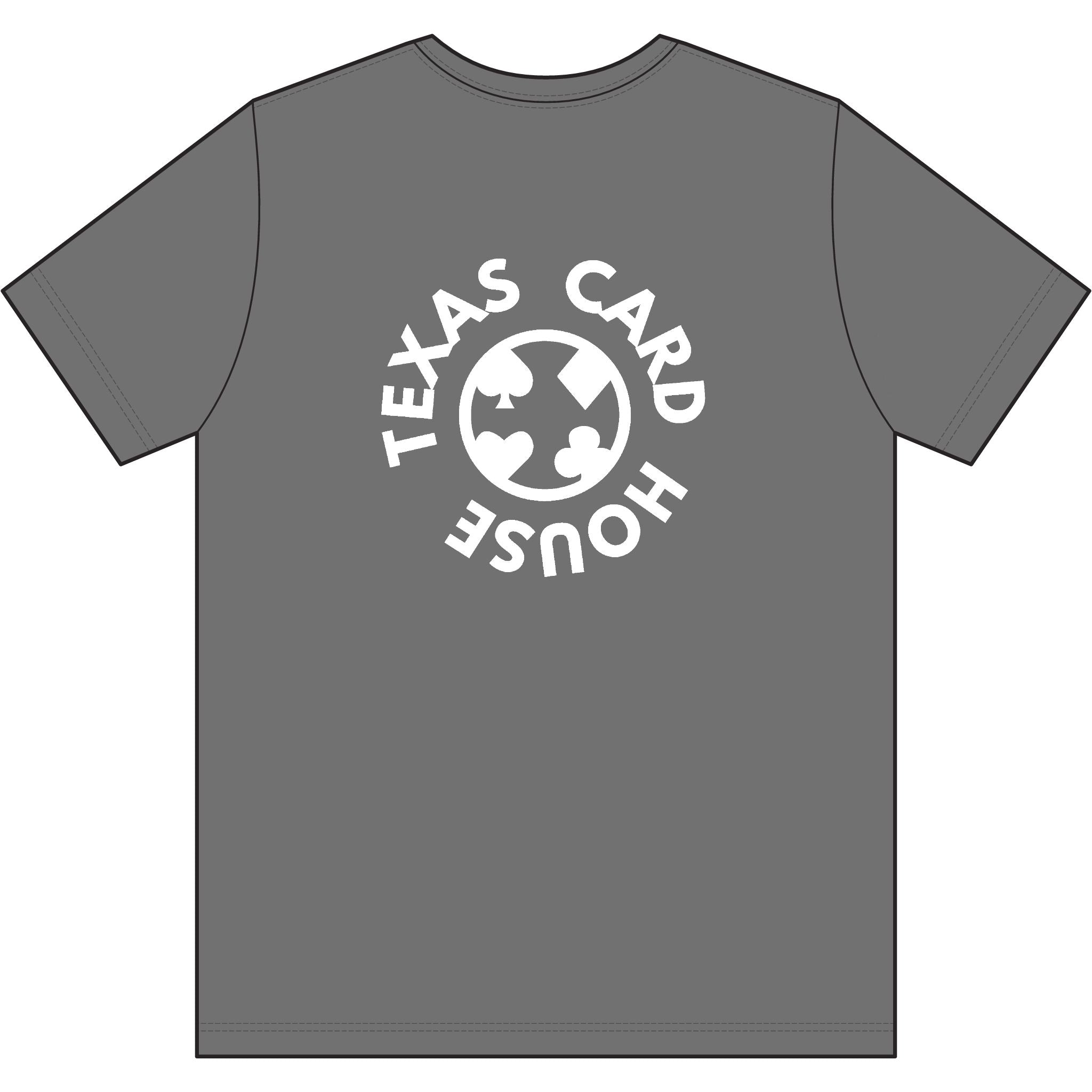 Round Chip Tee — Tri-Blend Poker T‑Shirt