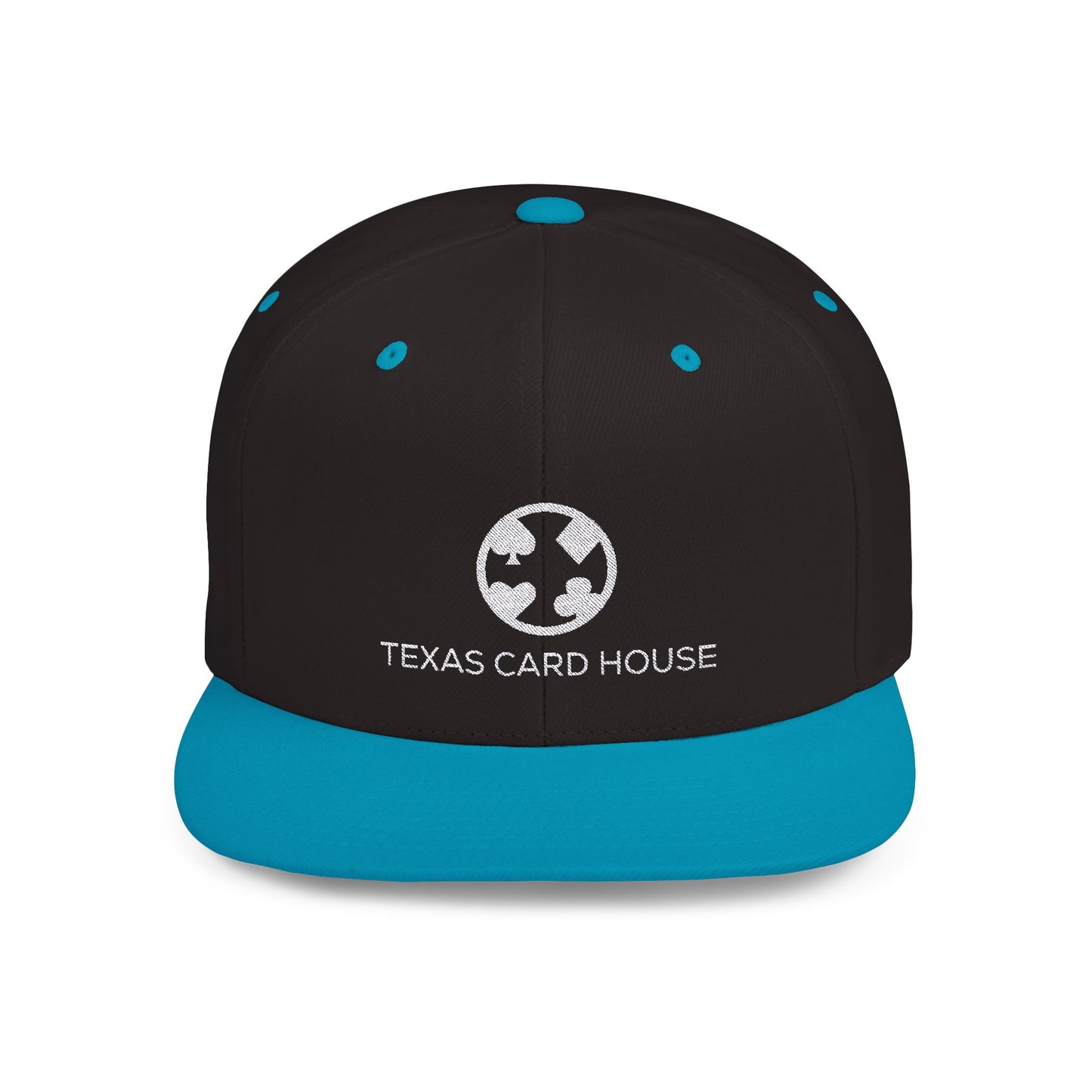 Texas Card House Flat Bill Snapback