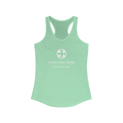 Texas Card House Houston Women's Ideal Racerback Tank