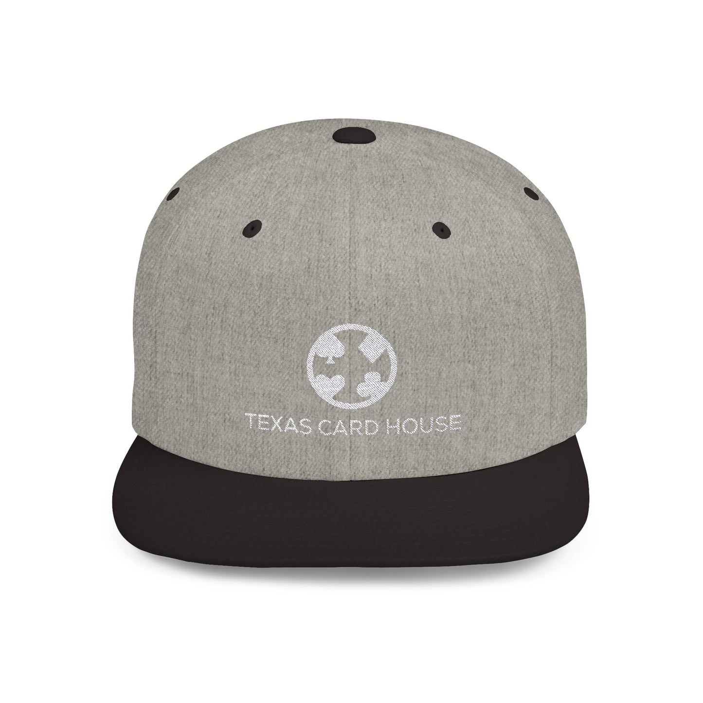 Texas Card House Flat Bill Snapback