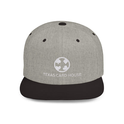 Texas Card House Flat Bill Snapback