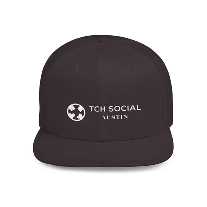 TCH Social Austin Flat Bill Snapback