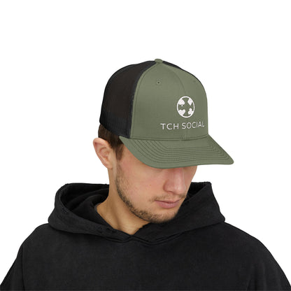 TCH Social Snapback Trucker Cap