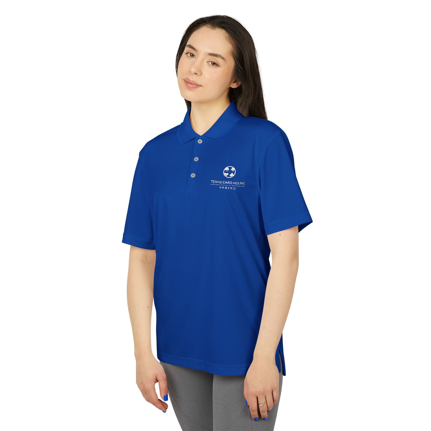 Texas Card House Spring Adidas Unisex Performance Polo