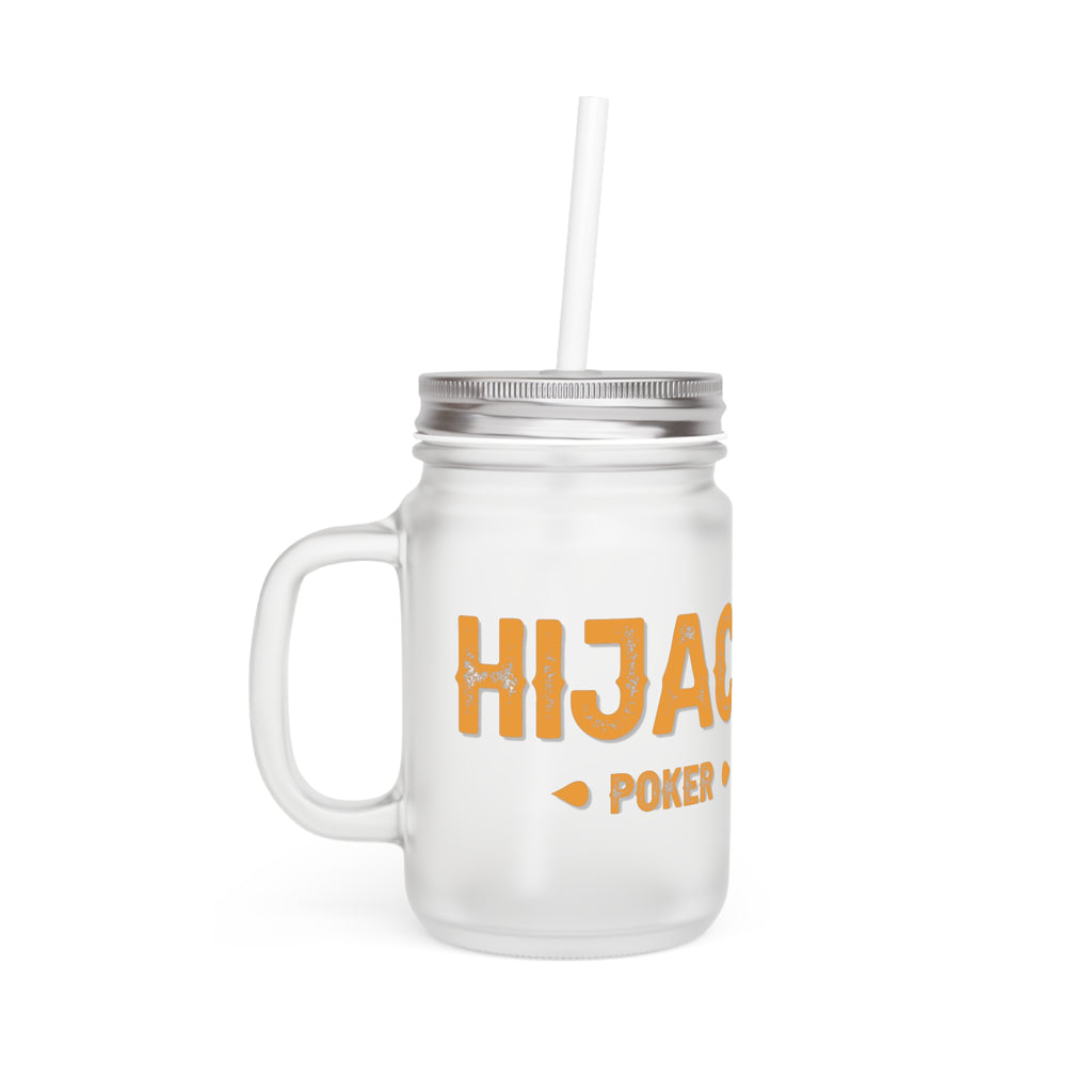 Hijack Poker Mason Jar