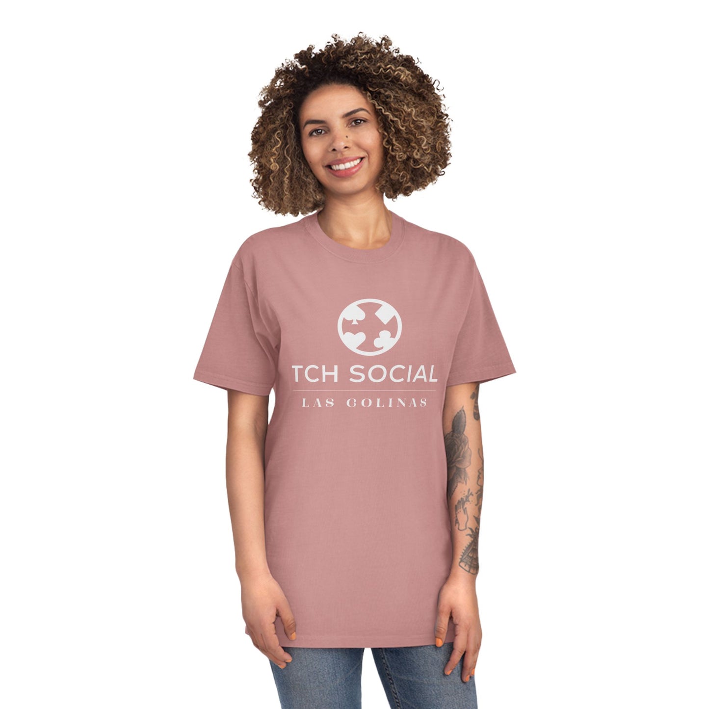 TCH Social Las Colinas Unisex Faded Shirt