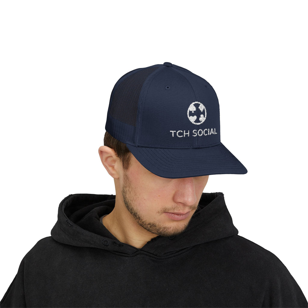 TCH Social Snapback Trucker Cap