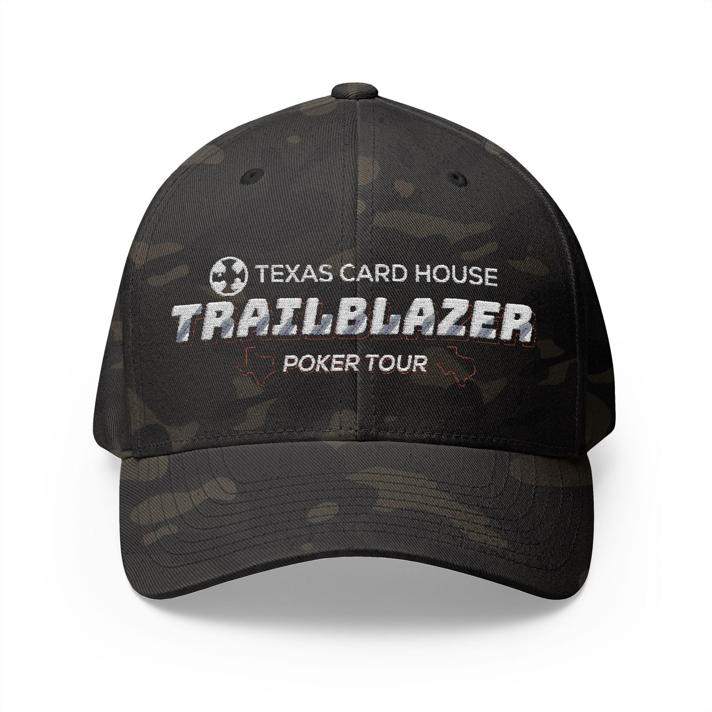 Trailblazer Poker Tour Closed-Back Structured Cap (Embroidery)