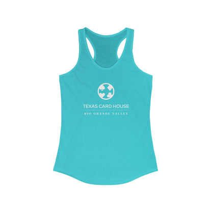 Texas Card House Rio Grande Valley Women's Ideal Racerback Tank