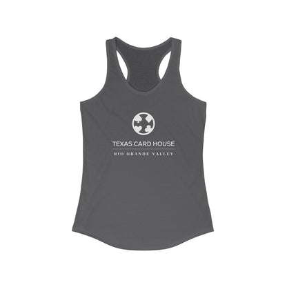 Texas Card House Rio Grande Valley Women's Ideal Racerback Tank