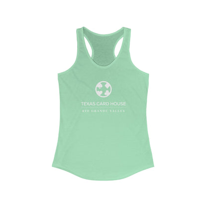 Texas Card House Rio Grande Valley Women's Ideal Racerback Tank