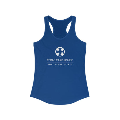 Texas Card House Rio Grande Valley Women's Ideal Racerback Tank