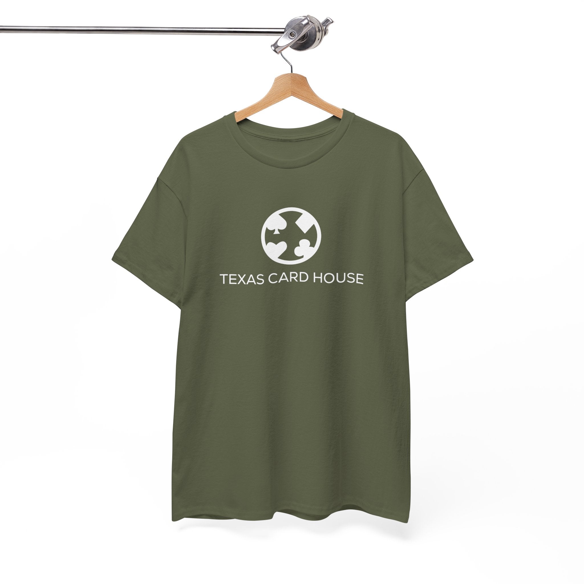 Texas Card House Unisex Heavy Cotton Tee