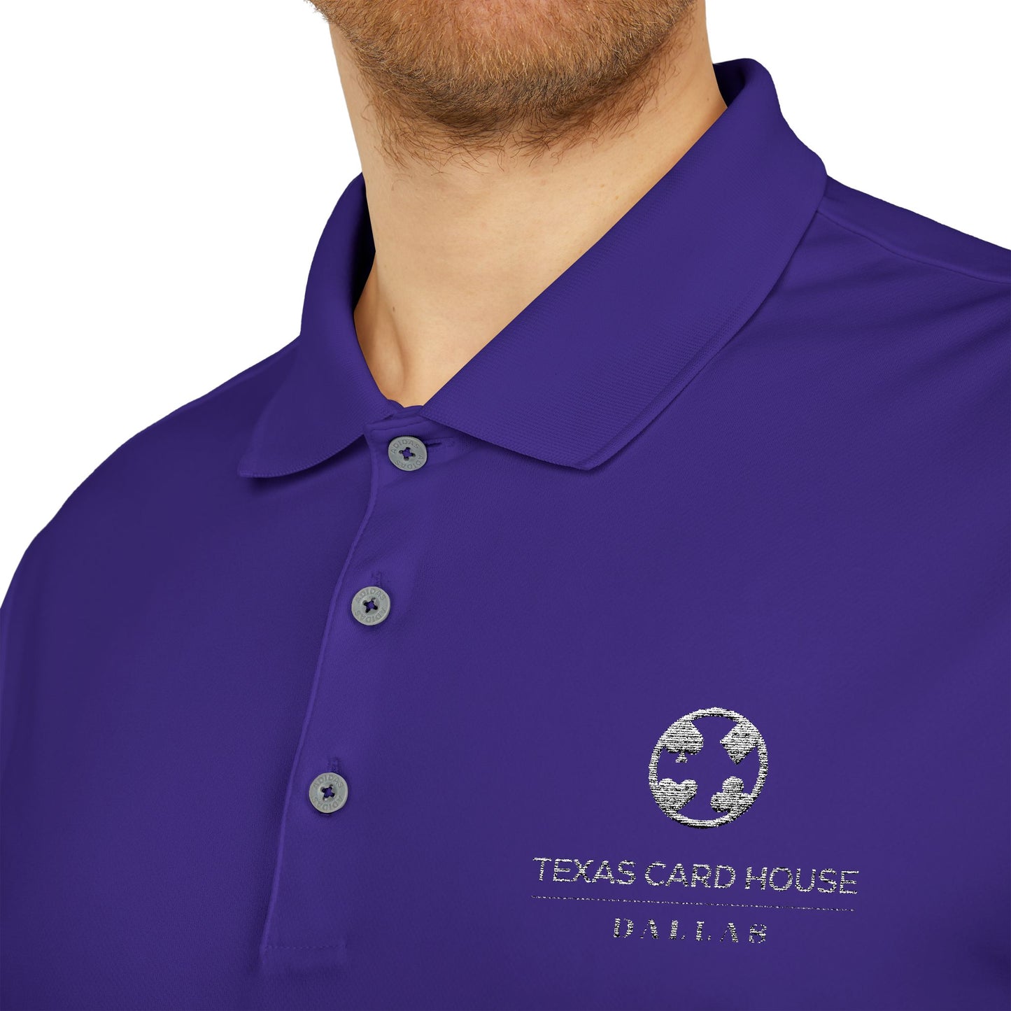 Texas Card House Dallas Adidas Unisex Performance Polo