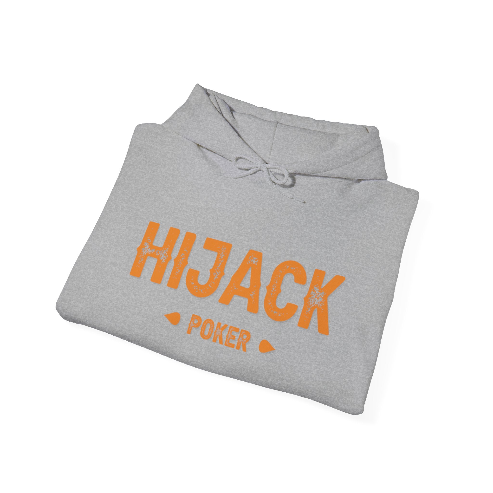 Hijack Orange Logo Unisex Heavy Blend™ Hooded Sweatshirt