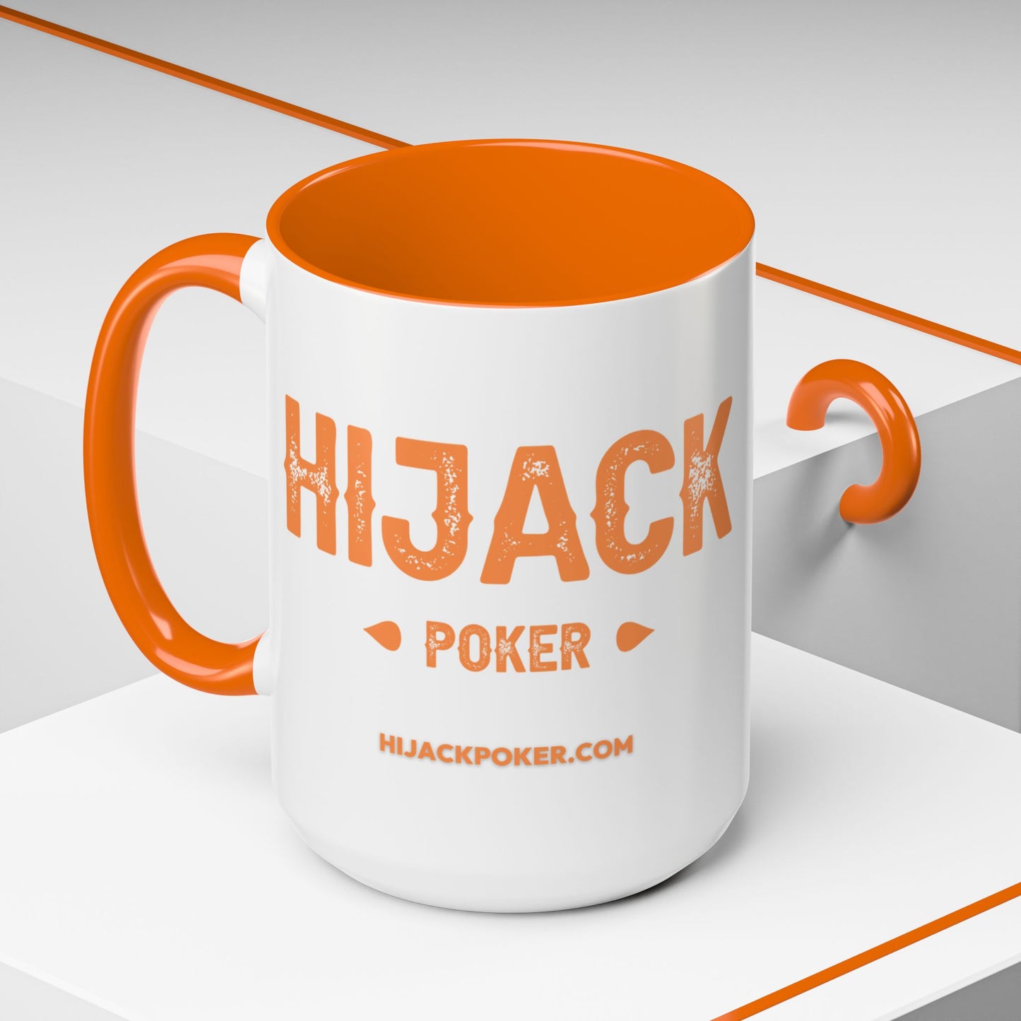 Hijack Poker Accent Coffee Mug (11, 15oz)