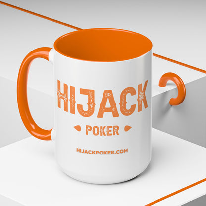 Hijack Poker Accent Coffee Mug (11, 15oz)