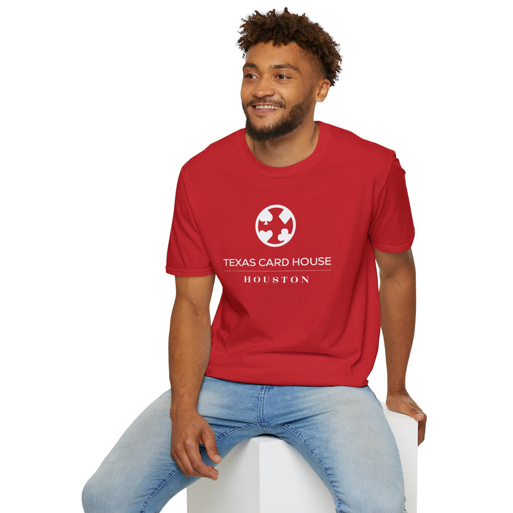 Texas Card House Houston Unisex Softstyle T-Shirt