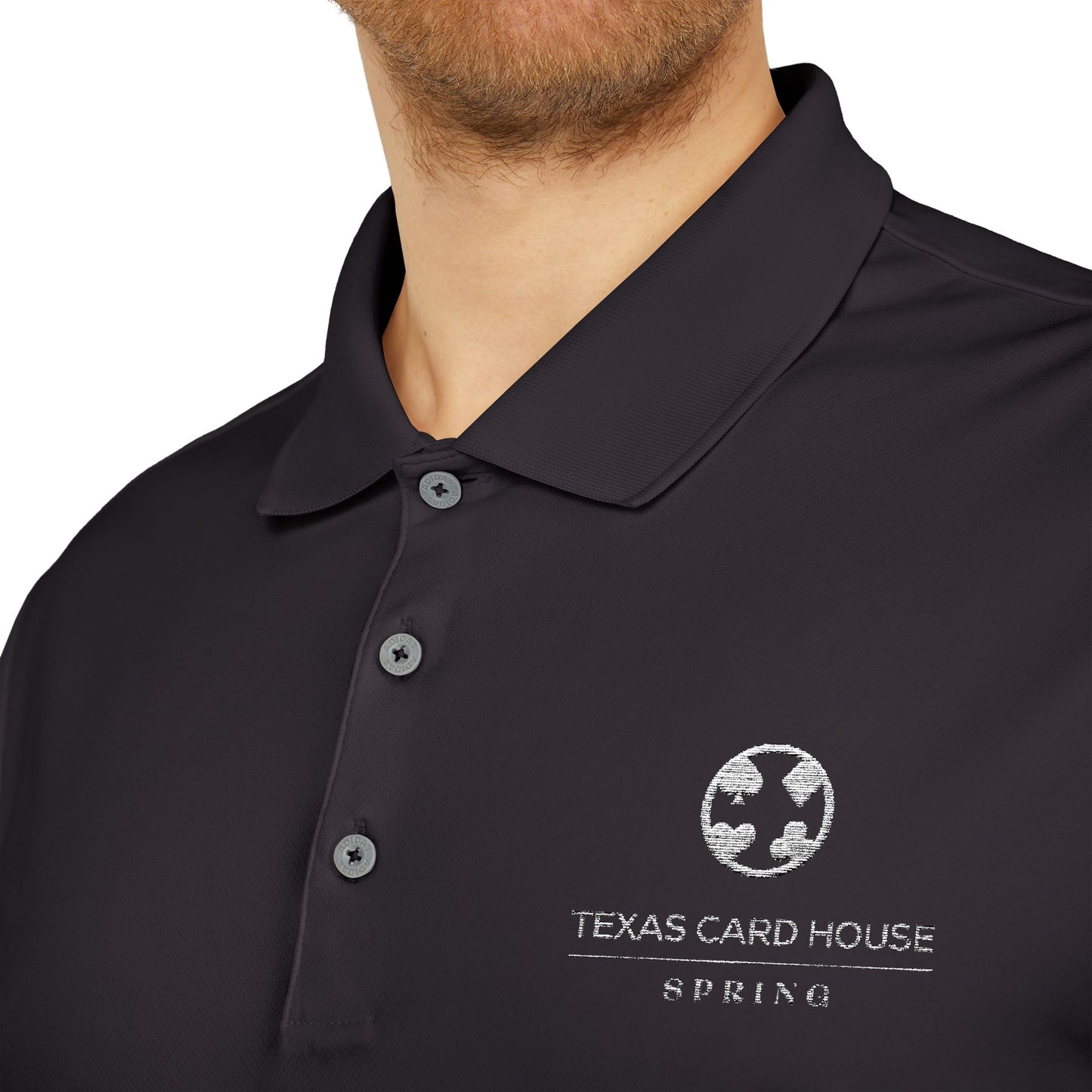 Texas Card House Rio Grande Valley Adidas Unisex Performance Polo