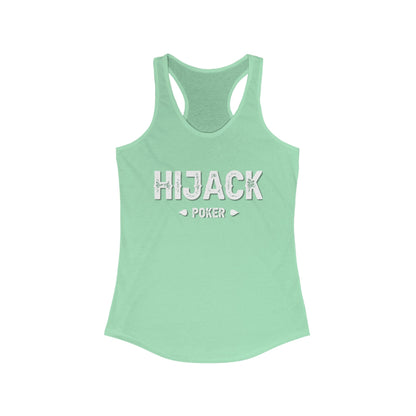 Hijack Poker Women's Ideal Racerback Tank