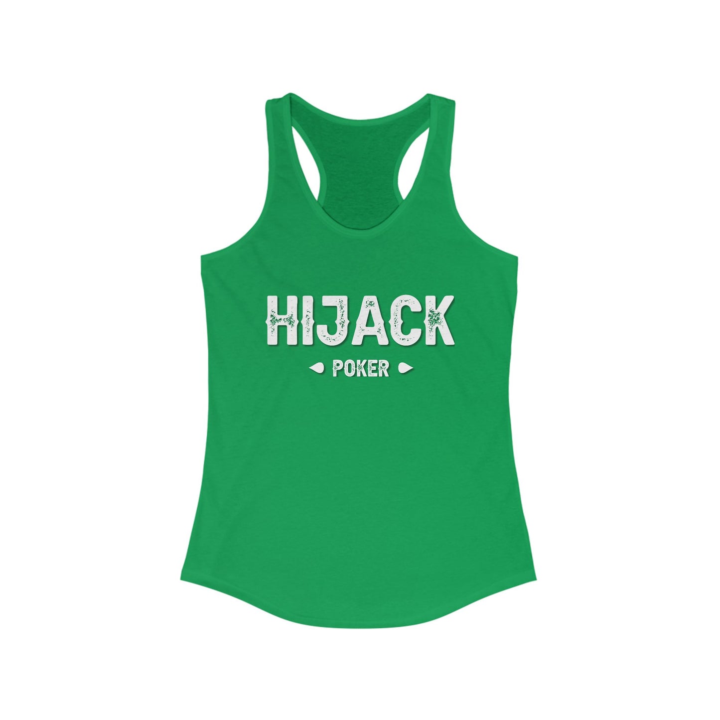 Hijack Poker Women's Ideal Racerback Tank